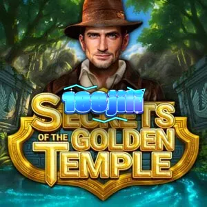 Isang visual na representasyon ng Secrets of the Golden Temple slot na nagpapakita ng temang Aztec at gintong mga simbolo.